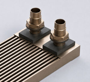 a close-up of the Fernstrum™ GRIDCOOLER® Keel showing the multi-pass design